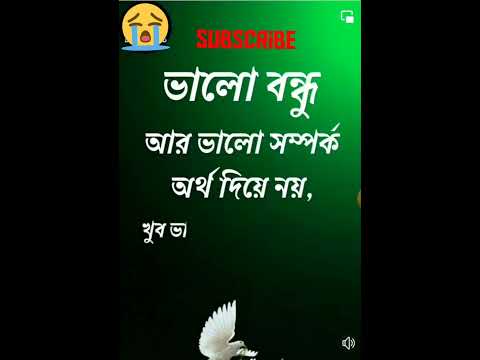 একটা ভালো বন্ধু ও একটি ভালো সম্পর্ক এই দুটি........#most viral short.