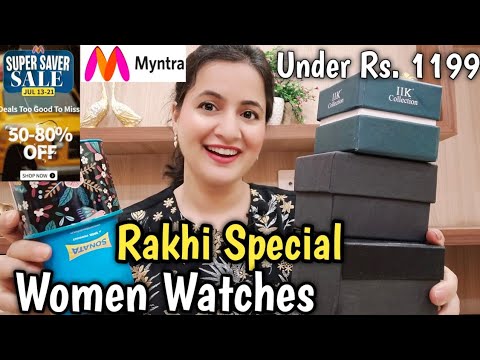 *RAKHI SPECIAL* Under 1199 Myntra Watches Haul / Sonata , Chumbak , joker & Witch  / Watches Haul