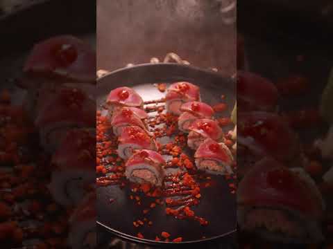 Hawaii Best Eats - smoked sushi roll