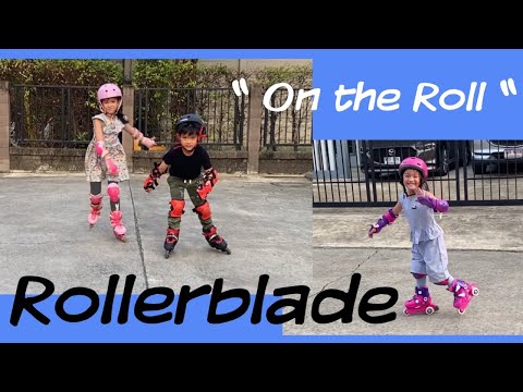 เฮียติน - เล่น Rollerblades กับ2สาวเพื่อนซี้ | familytchannel |