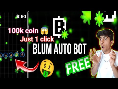 Blum Auto Clicker For Android 🤑 | Blum Auto Bot 2024 || Blum Airdrop Withdrawal