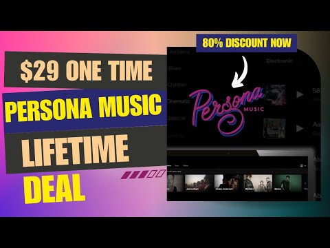 💥✅💥Persona Music Lifetime Deal | Stop Paying for Expensive Music |$29 Lifetime Deal | 80% Now