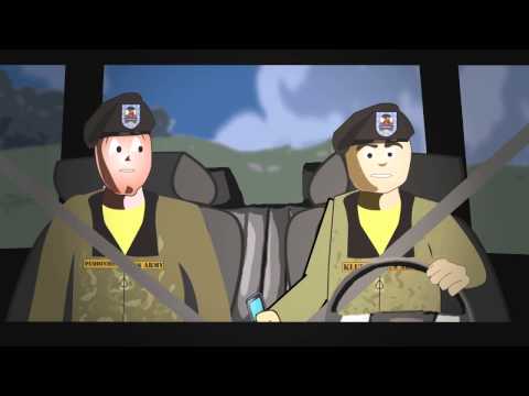 Distracted Driving - US Military Safety Commercial with Puddinhead