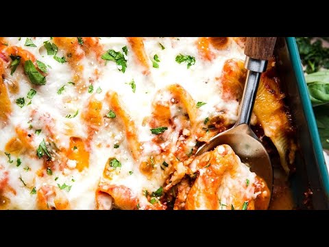 STUFFED SHRIMP PASTA SHELLS