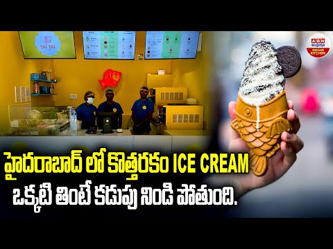 హైదరాబాద్ లో కొత్త రకం ఐస్ క్రీమ్ ! | TAI TAI ICE Cream Center In Jublihils | Japanis ICE Cream |ABN