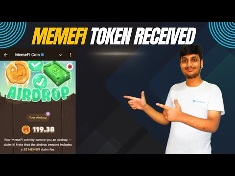 Memefi token received | Memefi Airdrop