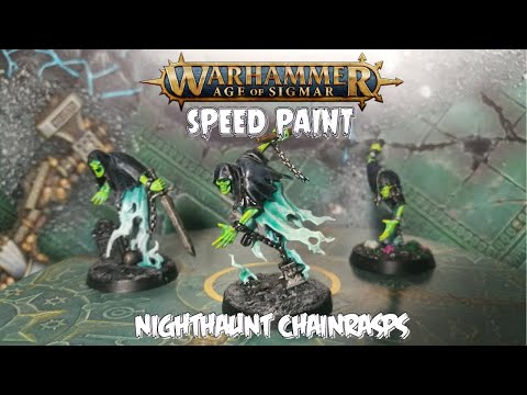 Speed Paint: Nighthaunt Chainrasps