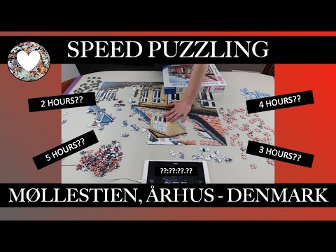 Speed Puzzling: Aarhus, Denmark from Ravensburger