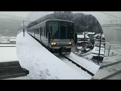 【大雪警報！特急しらさぎの車窓から！】ノブちゃんの車窓