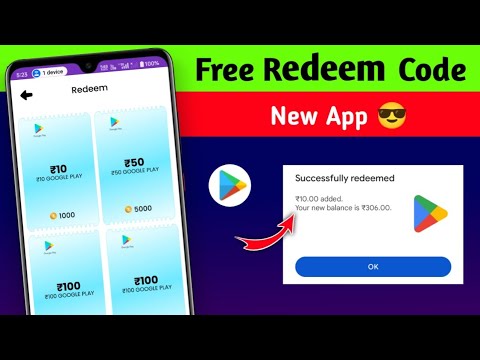 New Redeem Code App 2024 | Free Redeem Code App | Redeem Code App | Google Play Redeem Code App