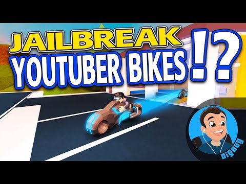 I'm designing VOLT bikes for YouTubers in Roblox Jailbreak!!