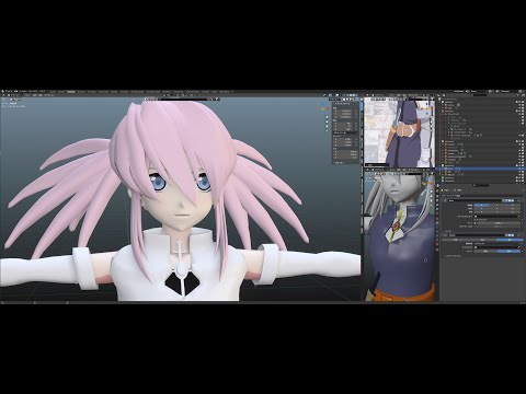 【MMD】MMDモデル用衣装の作成