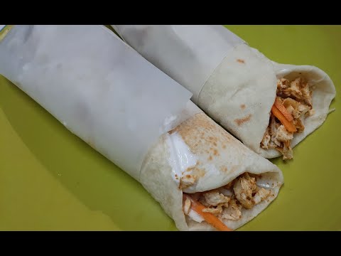 Chicken Shawarma Recipe In Tamil | Simple Steps And Tasty Shawarma | Ramas Yummy Kitchen