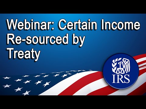 Form 1116 - Certain Income Re-Sourced by Treaty