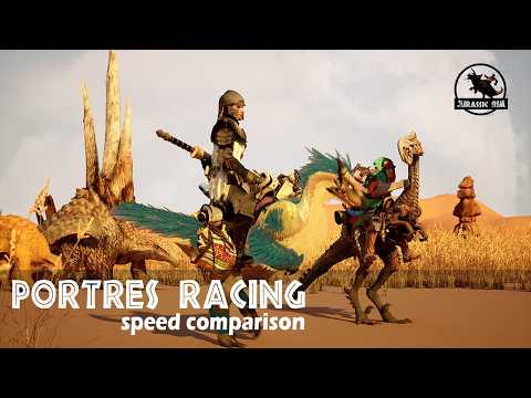 Seikret VS Talioth porters racing | Speed Comparison