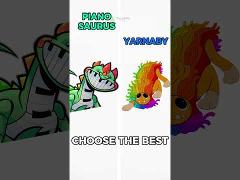 PIANOSAURUS vs YARNABY #shorts