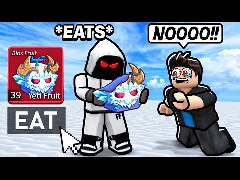 Eating YETI Fruit In Front Of SCAMMERS.. (Blox Fruits)