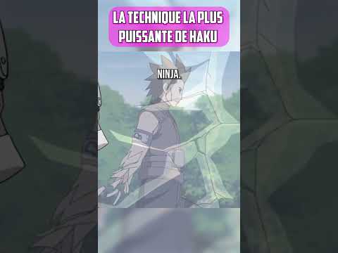 Extrait de cette vidéo☝🏻#naruto #haku #kekkeigenkai #hyoton #suiton #glace