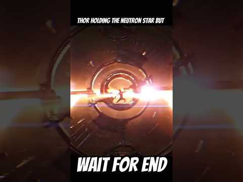 Wait For End |😈 Thor Vs Loki 🥵| Thor Holding The Neutron Star But His Brother Marvel #shorts #viral