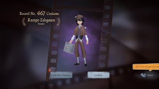 Identity V | 3/11 Update Skin Stray Dogs + Free Skin A Painter Rampo Edogawa