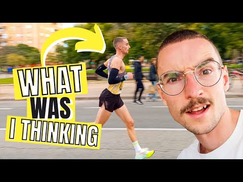 REACTING TO THE WORST MARATHON I'VE RAN *Valencia was not my race!*