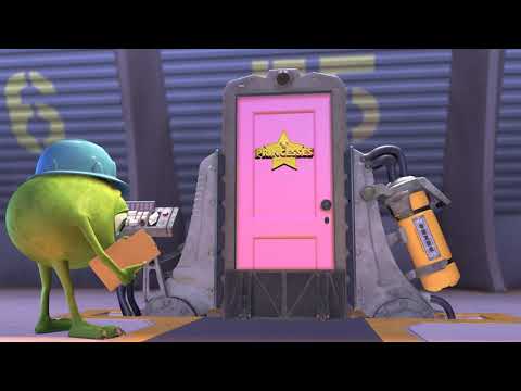 Monsters, Inc. scares the Disney Princesses / Disney Crossover