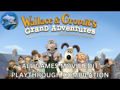 Wallace & Gromit's Grand Adventures Compilation 🍿 Movie Edit Playthrough