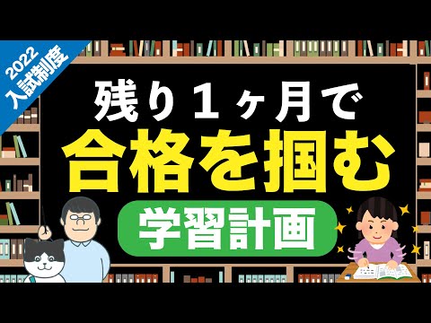 第81回【私大入試直前】残り１ヶ月で合格を掴むための学習計画