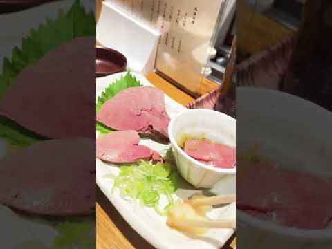 Liver Sashimi Mukbang 😋😋🍻🍺#sashimi #sashimi #japanesefood #shortvideo #shorts