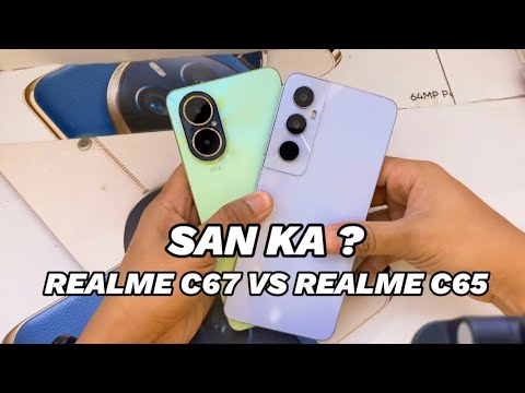 REALME C67 VS REALME C65 SAN KA? | COMPARISON  #REALME #REALMEPH #REALMEC67 #REALMEC65