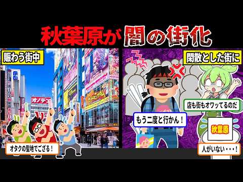 【総集編】あの秋葉原がオワコン化・・・店と街が続々と閉店ラッシュで街が閑散化・・・【ずんだもん＆ゆっくり解説】