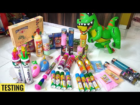 Testing new Holi Pichkari and Sprays Testing holi stash 2023