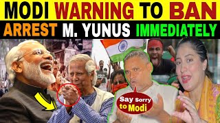 MODI WARNING TO BANGLADESH 🇧🇩 | ARREST WARRANT ISSUED | UNCLE AKBAR REACTION