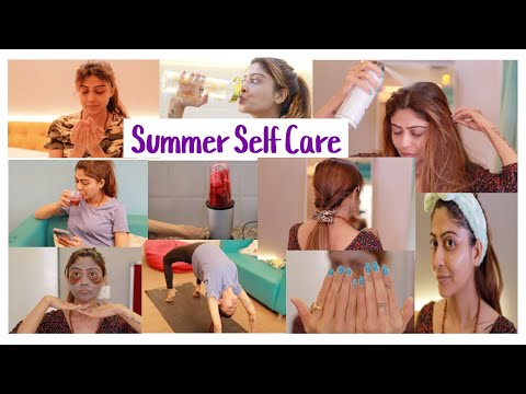 My Summer Self care Routine | Healthy Glowing Skin Care Tips #selfcare