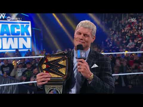 Undisputed Universal Champion Cody Rhodes Promo - WWE Smackdown 4/12/24 (Full Segment)