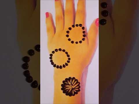 New easy coins mehndi design #mehandi #youtubeshorts #shorts #viralvideo