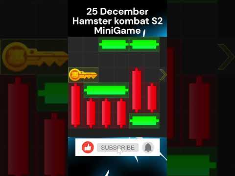 25 December Mini Game Puzzle Hamster Kombat today Solved #hamsterkombat #puzzlegame #shorts #short