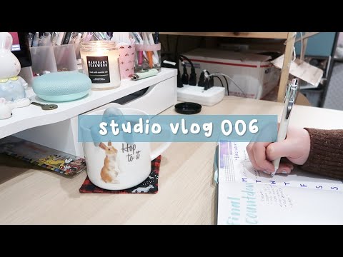 studio vlog 006 | a week of shop upgrades