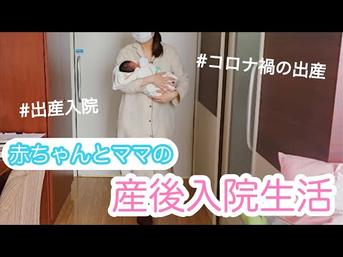 【出産入院】赤ちゃんとママの出産後の入院生活