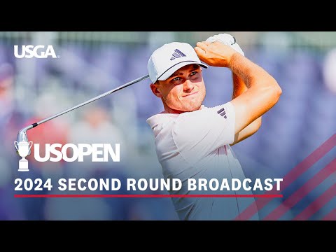 2024 U.S. Open (Round 2): Ludvig Åberg Sets the Pace at Pinehurst No. 2 | Full Broadcast