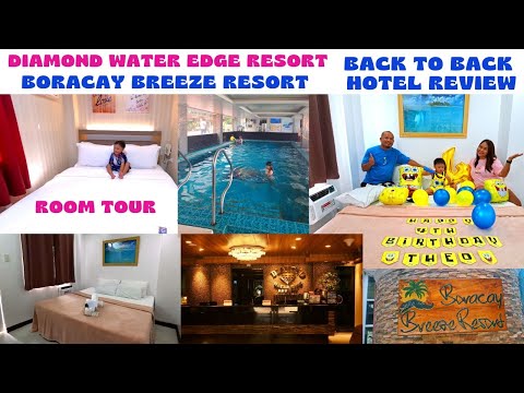 BORACAY 2024 | WHERE TO STAY | DIAMOND WATER EDGE & BORACAY BREEZE RESORT ROOM TOUR, RATES & REVIEW