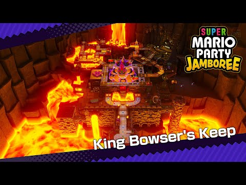 Super Mario Party Jamboree - King Bowser's Keep (Mario Party Mode)