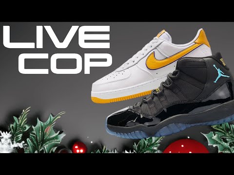 LIVE COP KOBE NIKE AF1 LOW & GAMMA JORDAN 11 RETURNS!