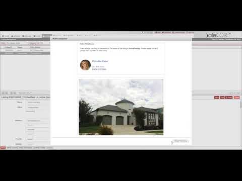 Email Listings to Group of Contacts through SaleCore