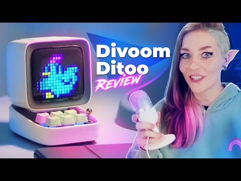 Divoom Ditoo | Unboxing + Review + Test | so cute and cozy✨