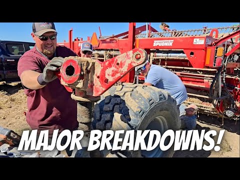 Tire fell off! Potato harvest day 5