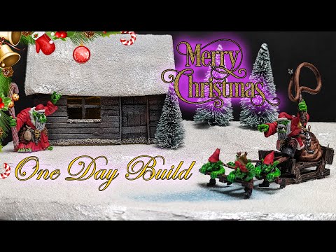 Merry Christmas Special - One day build - Building an Orc Christmas Diorama