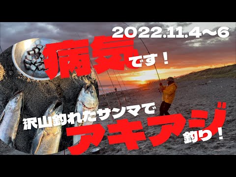 釣れた生サンマ使ってアキアジ釣り！もう病気です！