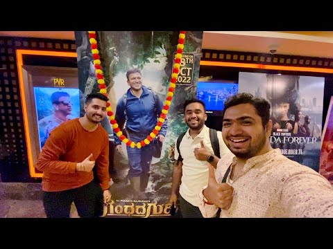 GandhadaGudi Movie Hubballi | Cried Watching Movie Kannada | Uttarkarnataka Vlogs | TheGeekIndia