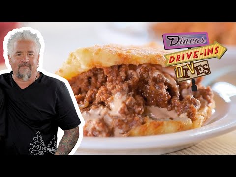 Guy Fieri Returns for "Capital *T* Tasty" Arepa in CT | Diners, Drive-Ins and Dives | Food Network